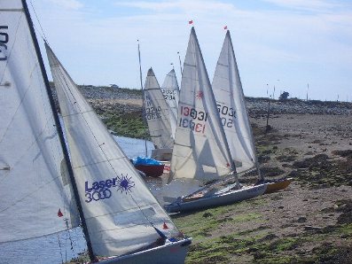 Dinghys on the shore 1