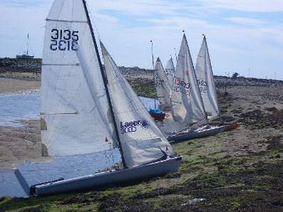 Dinghys on the shore 2