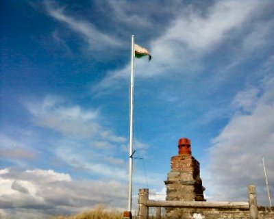 New flag pole