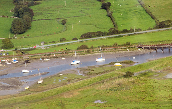 Pensarn and railway bridge